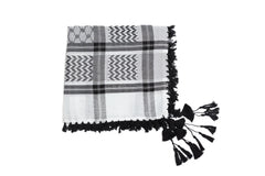 Keffiyeh with Black tassels