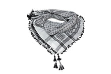 Load image into Gallery viewer, Keffiyeh with Black tassels