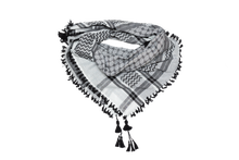 Load image into Gallery viewer, Keffiyeh with Black tassels