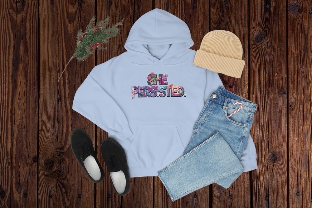 She Persisted Hoodie - Equal Entrance