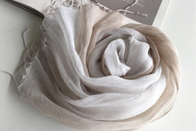Load image into Gallery viewer, Botanically Dyed Scarf - Equal Entrance