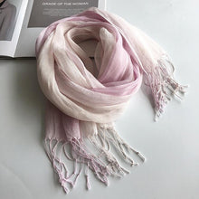 Load image into Gallery viewer, Botanically Dyed Scarf - Equal Entrance