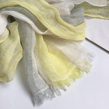 Load image into Gallery viewer, Botanically Dyed Scarf - Equal Entrance