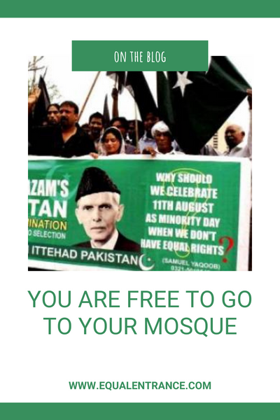 You are Free to Go to Your Mosque