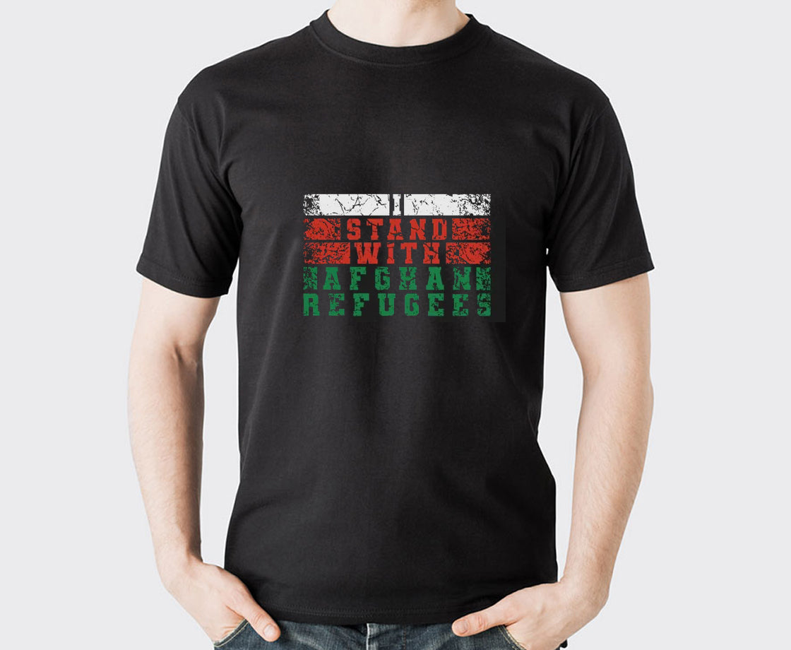 I support Afghan Refugees T-Shirt