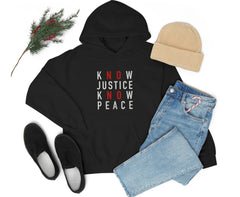 Know Justice Know Peace Hoodie