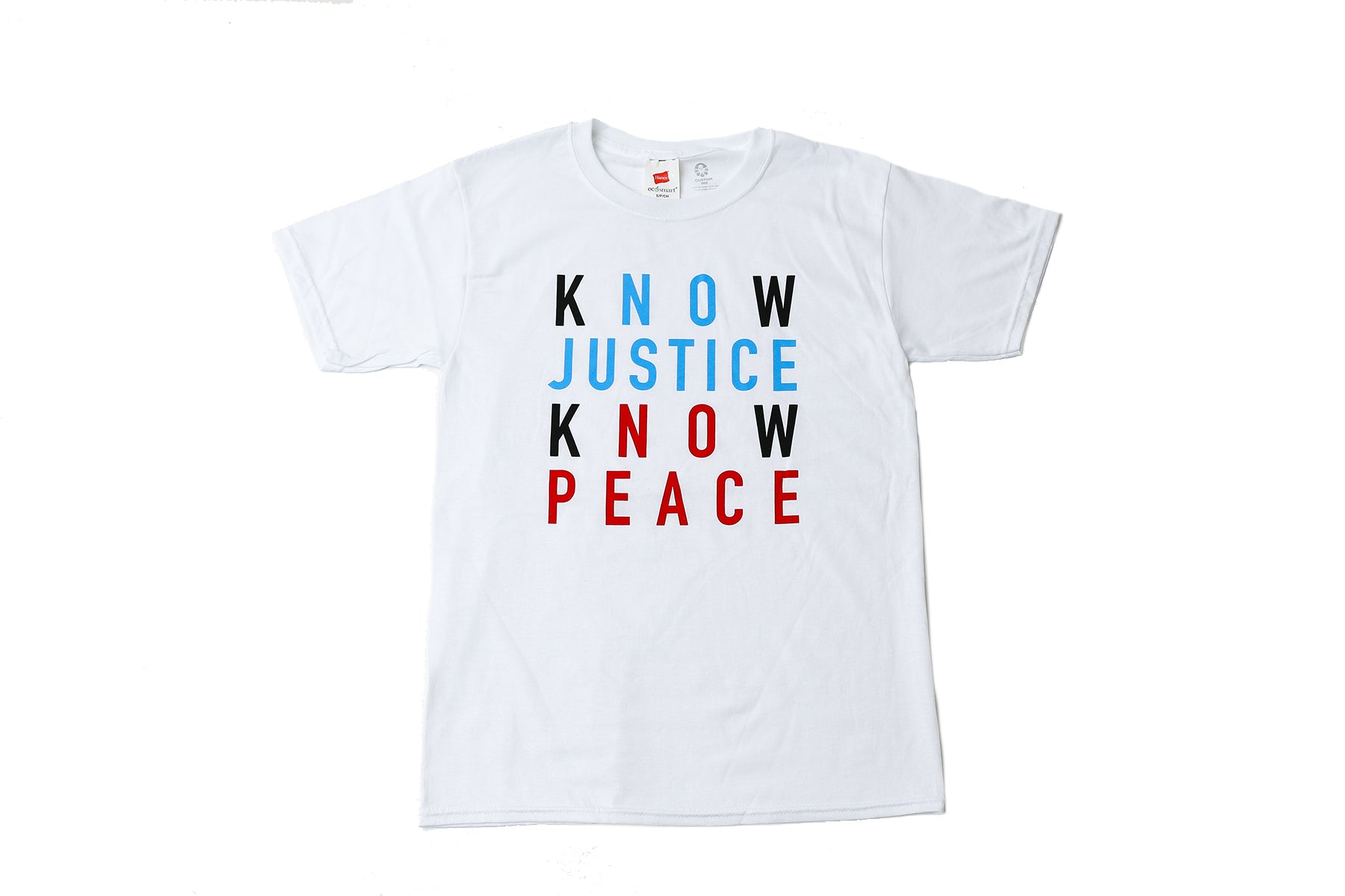 Know Justice Know Peace T-Shirt - Equal Entrance