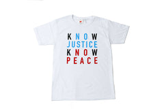 Know Justice Know Peace T-Shirt - Equal Entrance